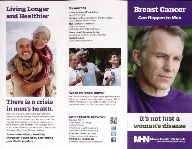Breast Cancer It Can Happen To Men Mens Health Network