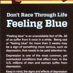 Door Hangers - Don't Race Thru Life Feeling Blue