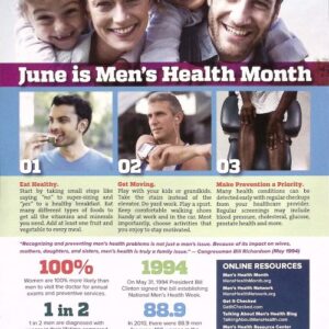 Men's Health Month Flyer