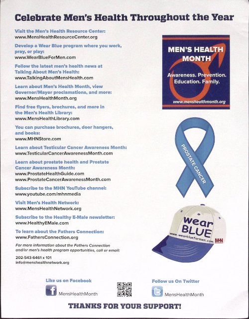 Men's Health Month Flyer - Image 2