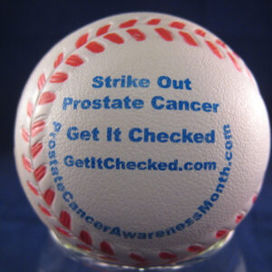 Strike Out Prostate Cancer Baseball Stress Reliever