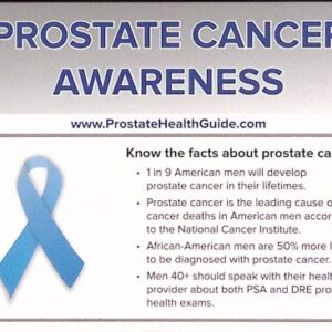Pin/Card - Prostate Cancer Awareness