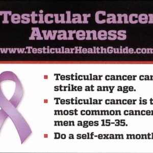 Pin/Card - Testicular Cancer Awareness
