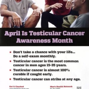 Testicular Cancer Awareness Poster