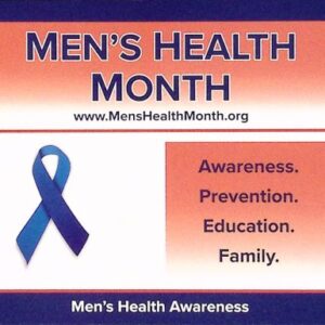 Pin/Card - Men's Health Month